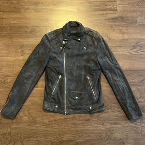ALL SAINTS Men’s Suede Jacket - Size XS